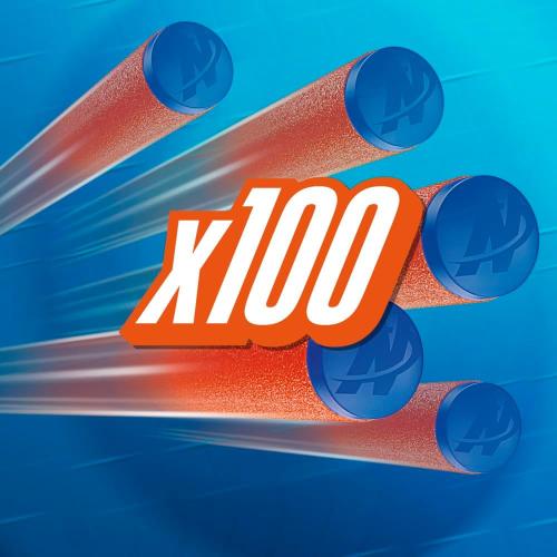 Nerf N Series N1 Darts, Includes 100 Darts, Compatible Only with Nerf N Series Blasters, Outdoor Games, Ages 8  (Amazon Exclusive)