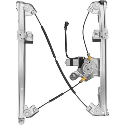 Obaee Window Regulator with Motor Front Left Driver Side, Replace 741-428 | Compatible with Ford F-150 2004-2008, Lincoln Mark LT Base 2006-2008, Standard Cab or Crew Cap, Only with 43.5'' wide doors