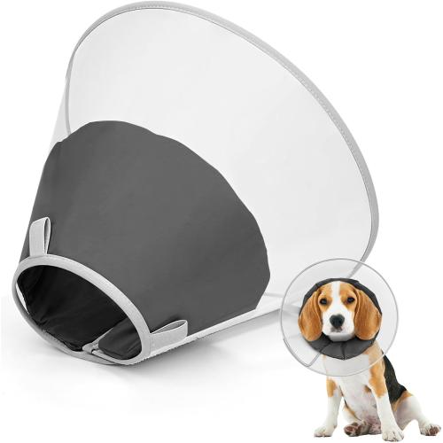 Dog Cone Collar to Stop Licking with Soft Liner Recovery Collar Alternative