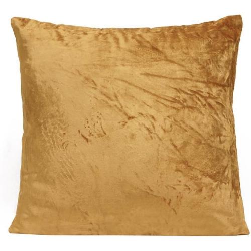 The White Petals- Mustard Yellow Velvet Pillow Sham (,2 King Sham Cover, 20x36 inch, Mustard Yellow, Soft Cotton Velvet)