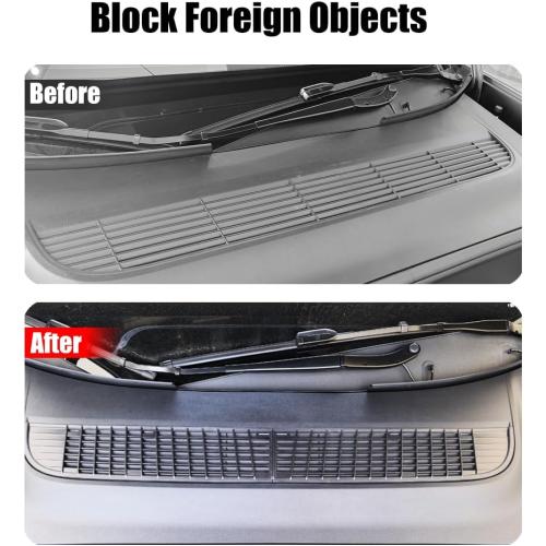 Air Intake Vent Grille Cover for Tesla Model Y 2025 Accessories - 2025 New Model Y Refresh Juniper Air Vent Cover Air Flow Vent Intake Air Conditioning Grille Model Y Interior Accessories