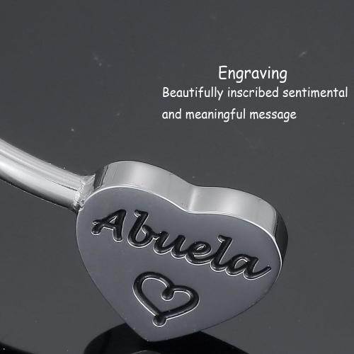 Kivosliviz Abuela Bracelet Gifts for Women from Grandchildren Best Grandma In Spanish Mothers Ideas Birthday for New Abuela Bracelet