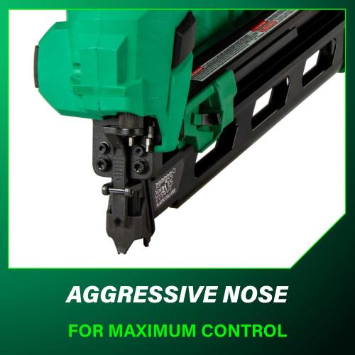 Metabo HPT 18V MultiVolt Cordless 21° Framing Nailer Kit, 3-1/2 Plastic Strip Framing Cordless Nailer, Power Tool with 4.0Ah Lithium Ion Battery, Drives 2 to 3-1/2 Nails, NR1890DRA