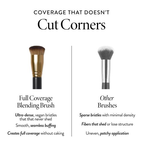 LAURA GELLER NEW YORK Cosmetic Professional Makeup Brushes - Cruelty-Free - 06 Full Coverage Foundation Blending Brush