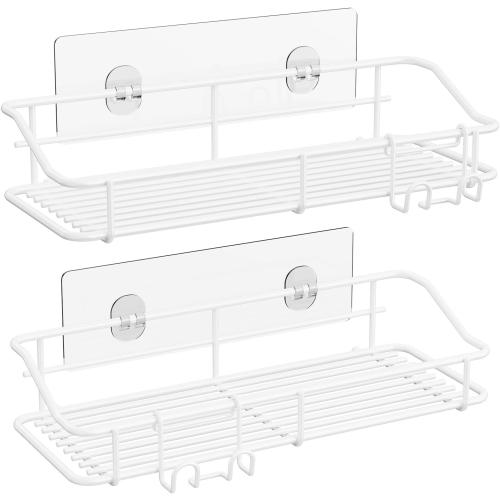 Nieifi Shower Caddy Adhesive, Shower Shelves, Shampoo Holder for Bathroom