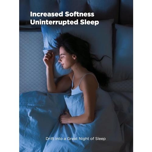 PERLECARE King Mattress Topper, 3 Inch Gel Memory Foam Mattress Topper for Pressure Relief, Premium Soft Cooling Sleep, Non-Slip Design with Removable & Washable Cover, Oeko-Tex Certified