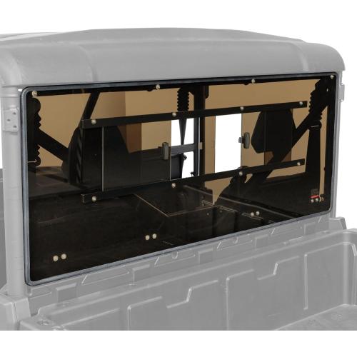 KEMIMOTO Vented Rear Windshield Compatible with CFMOTO UFORCE 1000 2019-2026/UForce 1000 XL 2022-2026 Sun Protection & UV-Proof Tinted Back Window Accessories Parts(Not fit U10 Pro,600,800 XL)