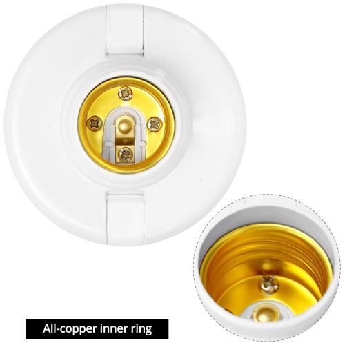 QWORK E26/ E27 Plug-in Lamp Holder