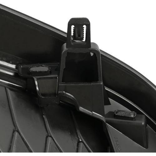 Front Bumper Fog Light Cover - Left Side Glossy Black Bezel Frame Compatible with Toyota Camry SE/XSE 2021-2024 | Replaces 81482-06190 TO1038242 | Fog Lamp Housing Trim Panel Accessory