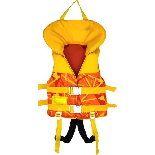 Kids Swim Vest, Toddler Swim Jacket with Adjustable Safety Strap, Toddler Swimming Aid for 24-77 lbs Boys and Girls