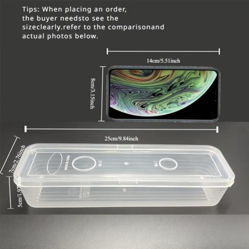 1 Pack Storage Containers with Lids, Reusable Meal Prep Containers, BPA-Free, Leak Proof Plastic Food Storage for Spaghetti Noodles, Versatile