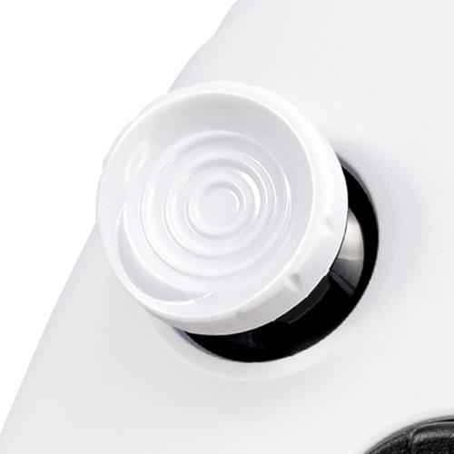 White KontrolFreek CQC Rush for Xbox One and Xbox Series X Controller | Performance Thumbsticks | 2 Mid-Rise Concave | White