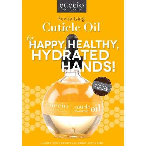 Cuccio Naturale Revitalizing- Hydrating Oil For Repaired Cuticles Overnight - Remedy For Damaged Skin And Thin Nails - Paraben /Cruelty-Free Formula - Milk And Honey - 2.5 Oz