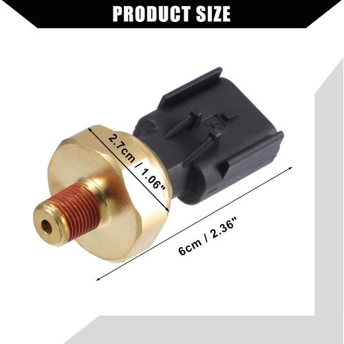 5149062AA / Front/Engine Oil Pressure Sensor for Chrysler Town & Country 2011-2016 / Oil Pressure Sensor Sender Switch/Plastic / 1 Pcs/Black