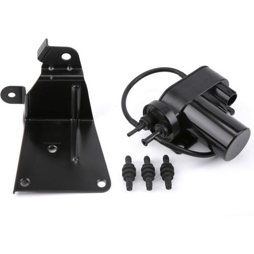 HRepair 904-214 Electrical Engine Vacuum Pump Fits For 1999-2010 Ford Excursion F250 F350 F450 Super Duty 7.3L 6.4L 2003-2004 Dodge Ram 2500 3500 Replaces Vacuum Pump 4C3Z-2A451-BA 6C3Z-2A451-A