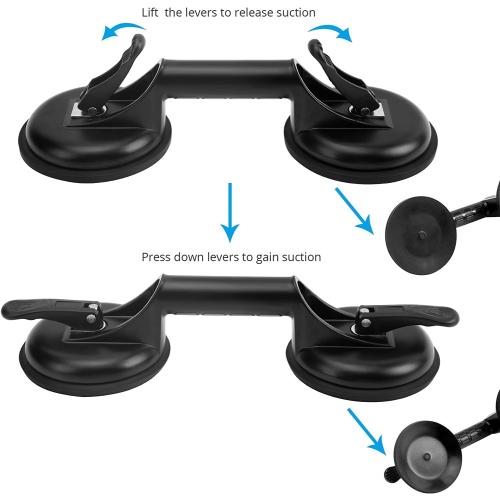 Floor Gap Fixer Tool for Laminate Floor Gap Repair Include Suction Cup and Mallet (Can't use on scraped surface floor)