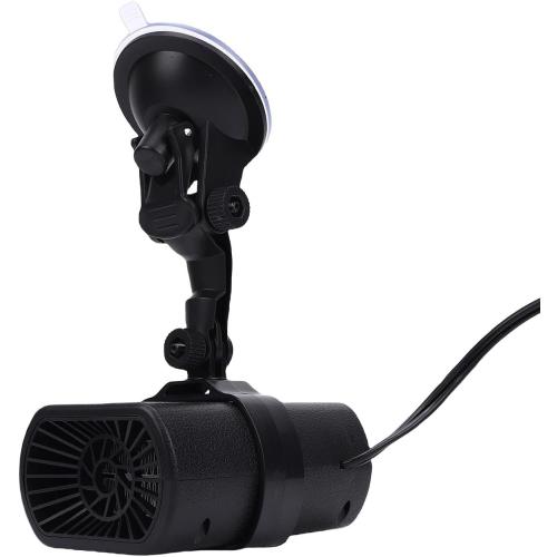 12V Car Heater, 150W Portable Windshield Defogger and Defroster with Suction Holder, 2 in 1 Heating and Cooling Fan, 360 Rotatable, Into Cigarette Lighter, for Vehicle SUV