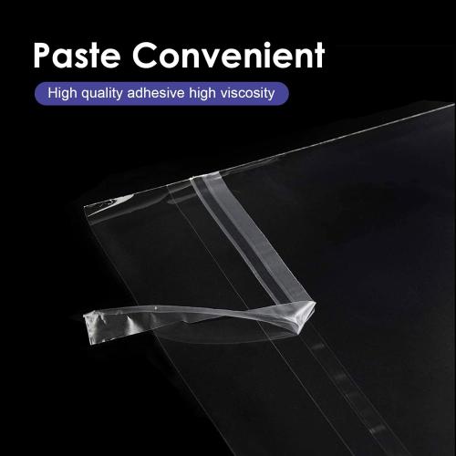 Falling in Art Acid Free 1.496mil (Single Side) Crystal Sealed Clear Bags for 12x16 Art Prints, Photos, 12 2/5 Inches by 16 1/2 Inches, 25-Pack