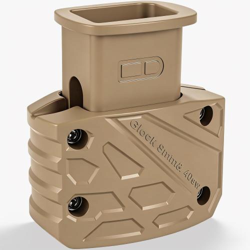 Magazine Speed Loader, Fast & Hand-Safe Mag Loading for Glock 9mm/.40 S&W, Fits Glock 17,18,19,22,23,24,26,27,34,35,45 and 47, Stable and Durable, Great Gift for Father, Boyfriend or Shooting Buddies