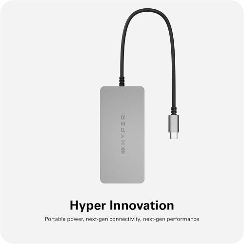 HyperDrive 5 Port USB C Hub - 86W Power Delivery, 4K HDMI, Ethernet, 5Gbps USB-A, USB Hub for Laptop, Chromebooks, and USB-C Compatible Devices