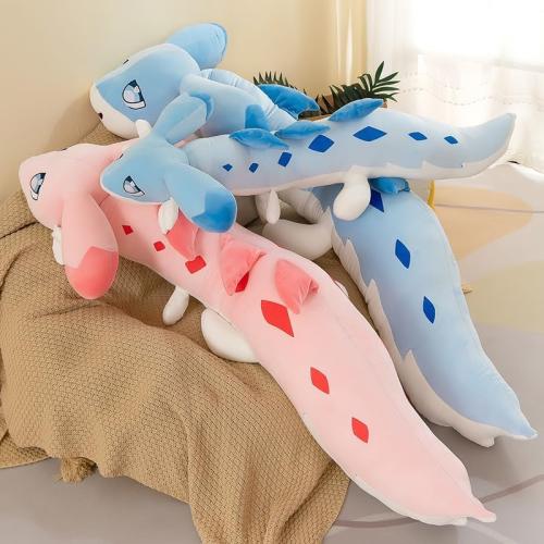 OSOCU 60 Inch Pink Chillet Plush Toys - Giant Soft Figure Doll - Huggable Stuffed Animal Plushies - Furry Stuffed Animal Pillow Gifts for Kids Girlfriend