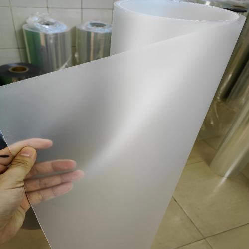 Clear Frosted Privacy Plastic Sheet,1mm Thick Polypropylene Panel,Weatherproof Privacy Screen for Balcony,for DIY Crafts Projects Home Applications,Easy Cut (1m x 5m(3.3ft x 16.4ft))