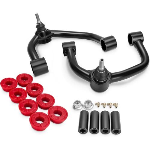 Dynofit F150 Upper Control Arms for 2-4 Leveling Kit, Front Suspension Tubular Control Arm for 2004-2020 Ford F-150, Ball Joint Angle Correction for Lift Kit & Off-Road Performance, Set of 2 Pcs