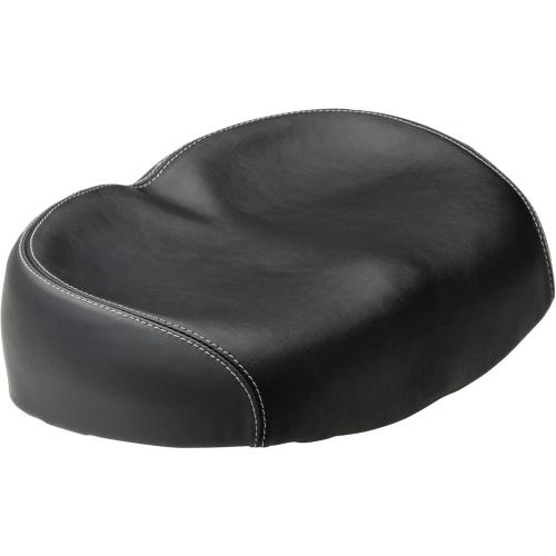 Schwinn Comfort Bike Seat, Quilted or Foam Padded Bike Saddle, Various Styles, Weather-Resistant Cover, Easily Attaches to Most Standard Seatposts