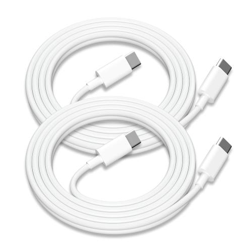 2Pack for Apple USB C to USB C Charging Cable 3ft 60W,Type C to Type C Fast Charger Cord,for iPhone 16 E/17/Air/15/Pro/Plus/Pro Max,for MacBook Pro/Air,for iPad Pro12.9/11in,Air 4/5,Mini 6/7