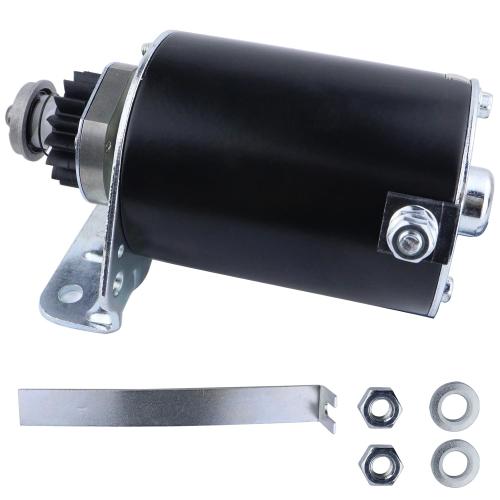 Starter 16 Teeth with Relay for Craftsman LT1000 LT2000 YTH2348 | for John Deere LA120 LA130 LA135 LA140 LA145 LA150 LA155 LA165 LA175 with BS Engine AM122337 390838 497595