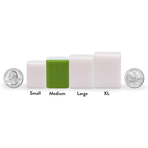 Yellow Mountain Imports Chinese Mahjong Set – Rouge Heritage – 146 Medium Tiles, Professional Set for Chinese-Style Play [中式麻將 專業套裝]