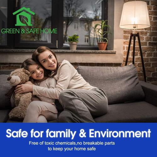 Energetic 24-Pack A19 LED Light Bulb, 60 Watt Equivalent, Daylight 5000K, E26 Medium Base, Non-Dimmable LED Light Bulb, ETL Listed