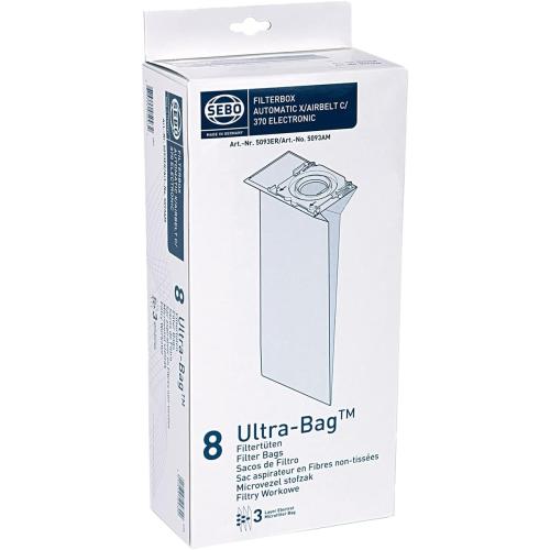 SEBO 5093ER Box of 8 Filter Bags