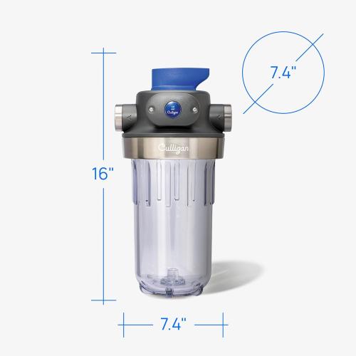 Culligan WH-HD200-C Whole House Water Filter System 1” Inlet/Outlet – Improve Tap Water Taste, Remove Sediment, Protect Appliances
