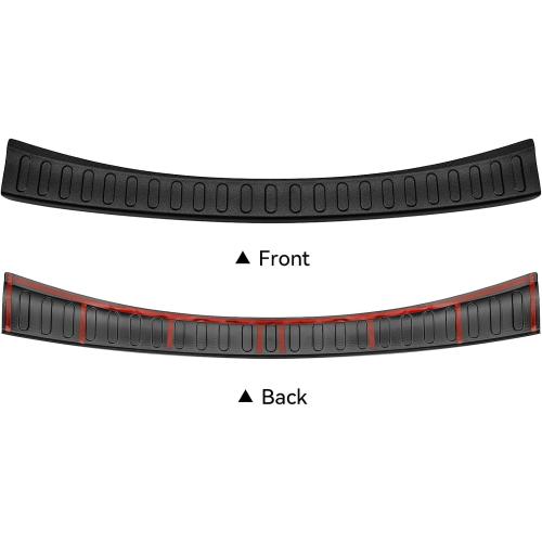 Exterior Rear Bumper Protector for Toyota 2016 2017 2018 RAV4 Accessories Black ABS Material Rear Bumper Guard Trunk Sill Protector