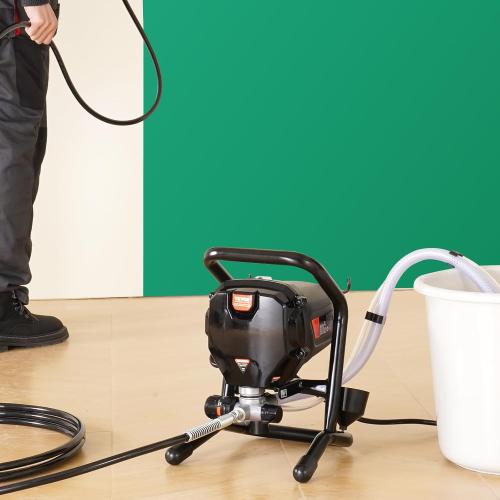 VEVOR 750W Stand Airless Paint Sprayer, 3000PSI High Efficiency Electric Airless Sprayer, Fine and Even Painting Effect, Handheld Paint Sprayers for Home Interior and Exterior Furniture and Fences