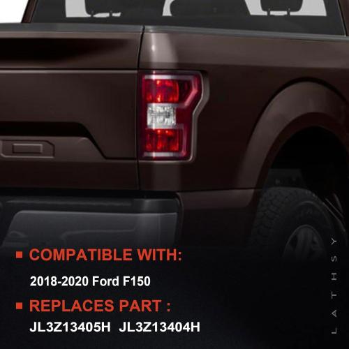 Tail Light Compatible With 2018-2020 Ford F150 Rear Light Taillights Left and Right Driver and Passenge Side Replace JL3Z13405H JL3Z13404H