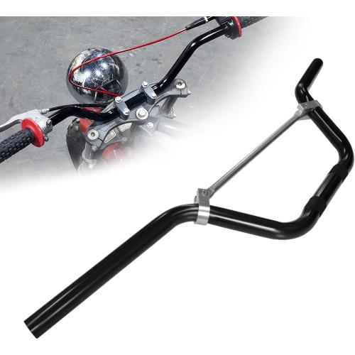 JRL 7/8 Pitbike Handlebars For Motorcycle ATV Mini bike Pit Dirt Bike Mid-Rise Handle Bars Offroad Black