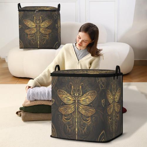 2pcs closet organizers and storage under bed,clothing blanket sweater sheet bedding comforter duvet quilt pillow toy storage bags with lids,dorm room essentials for containers 95L