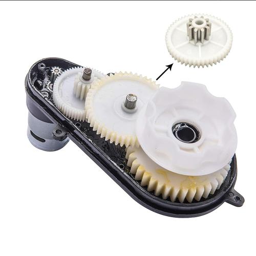weelye 2Pcs 12V 40000RPM High Speed RS550 Drive Motor Gearbox,Replacement for Children ´s Riding Jeep SUV Car Electric Vehicles,Aperture 1.2cm