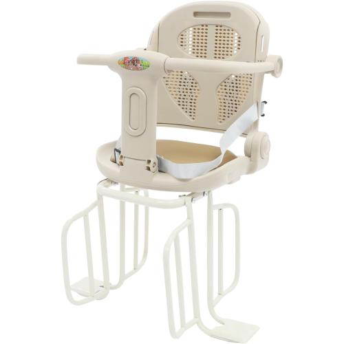 Rear Child Bike Seat, Back Mounted Kid's Bike Seat with Armrest Foot Pedals, Backrest Angle Adjustable, Rear Child Carrier Bike Chair for Children 1~8 Years, Load 66.14 lbs Coffee‼️incomplete‼️