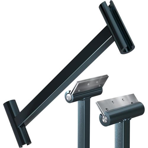 Door Hinge Adjustment Tool, 2-in-1 Hinge Bender Wrench for .134 & .180 Gauge Commercial Door Hinges, Heavy-Duty Door Alignment Repair Tool, Ideal for Property Managers & Maintenance Staff