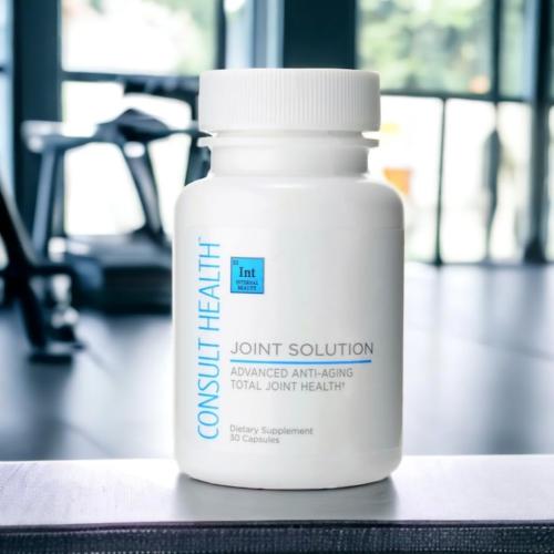 Consult Health Joint Solution Advanced Total Joint Health Dietary Supplement for Relief, Curcumin C3 Complex Turmeric for Maximum Flexibility, UC Type II Collagen, Hyaluronic Acid, 60 Capsules