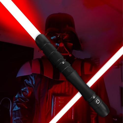 Lightsaber, Metal Duel Light Sabers,4 Sound Fonts,USB Rechargeable Light Swords with Loud Sound, Swing, Blaster,Adults Kids Cosplay Props Birthday Xmas Gift (38.2inch-Red)
