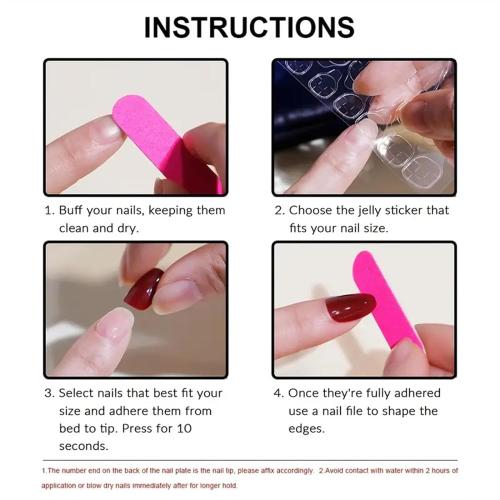 Almond Press on Nails Medium - Green Fake Nails with Gold Line Design - Full Cover Stick on False Nails for Women 24 Pcs