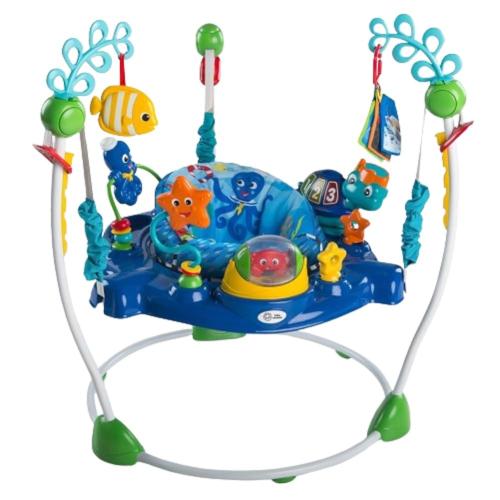 Baby Einstein Neptune's Ocean Discovery Activity Baby Jumper Activity Center, Ages 6 Months  , Max Weight 25 lbs., Unisex