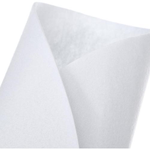 White Turntable Mat for 12'' Vinyl Record Player: Anti-Static Turntable Platter Mat - Anti-Slip Vinyl Slipmat to Reduce Noise Due to Static and Improve Sound Quality - Tighter Bass Quality
