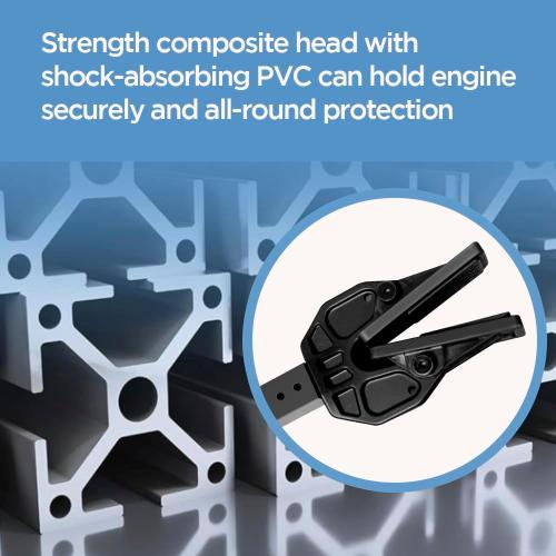 Boat Transom Saver Adjustable Shock Absorbing Boat Transom Saver with Composite Head Ideal for Holds Engine, Roller and Trailer Mounts