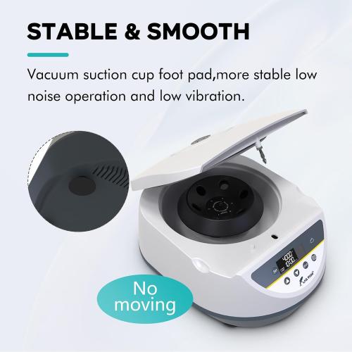 LAB FISH LC-6S Centrifuge, 6x2/5/10/15ml Tubes | 500-5000RPM low speed, max 3074xg RCF, timer, benchtop centrifuge machine for PRP, plasma & lab sample separation‼️missing cotton rolls and other small items‼️