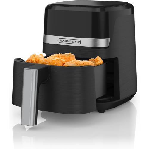BLACK DECKER Purifry 2QT Air Fryer, Crispy Deep Fried Taste without the Fat, Plus Bake, Dehydrate, and Keep Food Warm, Digital Touchscreen and Auto Shut-Off‼️light dirt‼️
